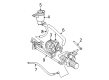 Mercury Power Steering Hose Diagram - 3W1Z-3A713-AA