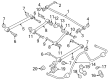 2023 Ford Bronco Sway Bar Link Diagram - NB3Z-5C486-B