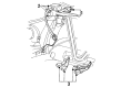 1992 Ford Thunderbird Seat Belt Diagram - F1SZ63611B69EE