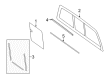 Lincoln Window Run Diagram - 4L3Z-15422A36-AB