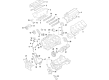 Ford Transit-250 Valve Cover Gasket Diagram - DL3Z-6079-B