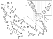 Ford F-250 Tie Rod Adjusting Sleeve Diagram - PC3Z-3281-A