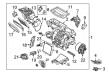 2012 Ford Fiesta Evaporator Diagram - BE8Z-19860-A