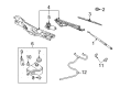 Lincoln Windshield Washer Nozzle Diagram - F58Z-17603-A