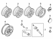 2020 Ford Ranger Wheel Cover Diagram - KB3Z-1130-A