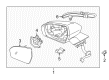 2018 Lincoln MKX Car Mirror Diagram - FA1Z-17683-CCPTM