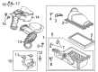 Ford Explorer Air Filter Box Diagram - BB5Z-9661-A