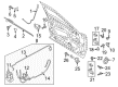 2018 Lincoln Continental Door Check Diagram - GD9Z-5423552-A