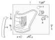 2019 Ford Expedition Light Socket Diagram - JL1Z-13410-A