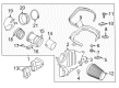 2017 Ford Mustang Air Intake Coupling Diagram - FR3Z-9C675-B