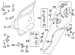 Ford C-Max Door Handle Diagram - BM5Z-5422404-BAPTM