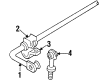 1997 Mercury Mystique Sway Bar Bushing Diagram - F5RZ-5493-D