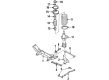 1999 Mercury Tracer Rear Crossmember Diagram - F8CZ-5810716-AA