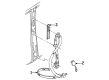 Mercury Mystique Seat Belt Diagram - F5RZ-5460044-C