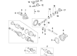 2021 Ford F-150 Axle Shaft Diagram - ML3Z-3A428-C