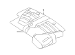 2005 Lincoln Aviator Engine Cover Diagram - 2C5Z-6A946-AA