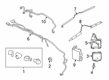 Ford Edge Parking Assist Distance Sensor Diagram - JR3Z-14C689-D