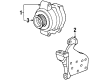 1999 Ford Escort Alternator Diagram - F7PZ-10346-JBRM