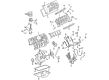 1996 Ford Mustang Valve Cover Gasket Diagram - F3LY-6584-A