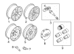 2011 Ford Edge Spare Wheel Diagram - BT4Z-1007-B