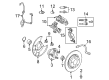 2007 Lincoln MKZ ABS Control Module Diagram - 6E5Z-2C215-AA