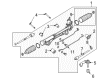 Ford F-150 Rack And Pinion Diagram - AL3Z-3504-CRM