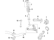 Mercury Mountaineer Sway Bar Kit Diagram - 9L2Z-5482-A