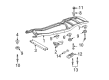 2014 Ford F-150 Crossmember Bushing Diagram - 7L1Z-1000155-FA