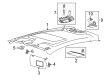 2013 Ford Fiesta Dome Light Diagram - E6RY-13776-A