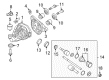 Ford Explorer Differential Mount Diagram - 7L2Z-4B425-B
