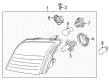 2013 Ford Transit Connect Light Socket Diagram - 9T1Z-13K371-C