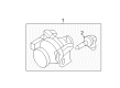 Lincoln MKZ Fog Light Diagram - 7H6Z-15200-AA