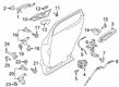 2021 Lincoln Nautilus Door Latch Cable Diagram - FA1Z-5840180-A