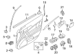 2009 Lincoln MKZ Power Window Motor Diagram - 6E5Z-5423394-BA