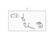 2000 Ford Ranger Fog Light Diagram - YL5Z-15200-AA