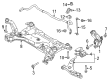 2019 Lincoln MKC Front Cross-Member Diagram - EJ7Z-5019-A