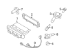 2010 Lincoln MKX Engine Control Module Diagram - 9T4Z-12A650-BC