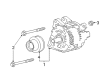 Ford Fiesta Alternator Diagram - CV6Z-10346-D