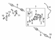 2021 Ford Edge Differential Seal Diagram - K2GZ-4676-A