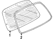 Ford Windstar Weather Strip Diagram - F58Z-1642084-A