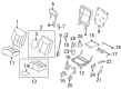 2013 Ford Edge Seat Cushion Diagram - CT4Z-7863840-A