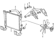 2002 Ford Ranger Cooling Fan Assembly Diagram - F87Z-8600-EA