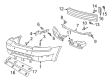 Mercury Sable Bumper Diagram - 8T5Z-17K835-AAPTM