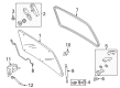 2007 Mercury Mariner Weather Strip Diagram - YL8Z-7842084-AA