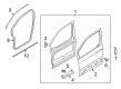 2023 Ford Transit Connect Door Seal Diagram - DT1Z-1551823-E