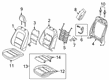 2021 Ford Escape Seat Cover Diagram - LJ6Z-7862900-AC