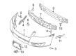 2009 Mercury Sable License Plate Diagram - 8T5Z-17A385-AA