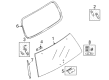 2009 Mercury Mountaineer Lift Support Diagram - 6L2Z-7842104-AA