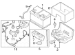 2024 Ford Mustang Battery Tray Diagram - PR3Z-10732-A