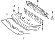 Ford Thunderbird Bumper Diagram - F4SZ17K835A